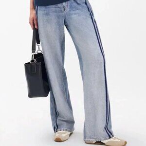 Miramar Wide Leg Track Pants Sz S - Coney